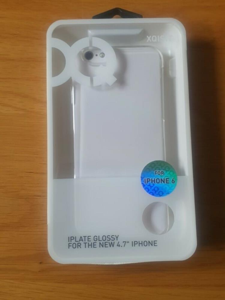 Xqisit iPlate transparente Hülle Apple iPhone 6/6s (Xqisit) kostenloser UK-Versand