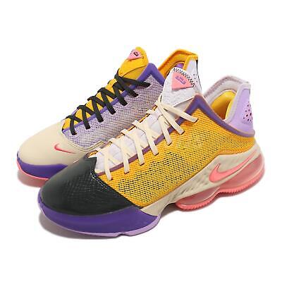 Nike Lebron XIX Low EP 19 Los Angeles Lakers Gold Men Basketball Shoe  DO9828-500