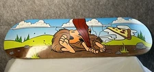 RARE Hanna Barbera Captain Caveman Almost Skateboard Deck Jovantae Turner Spoof