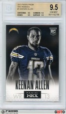 Keenan Allen BGS 9.5: 2013 Panini Prizm HRX Rookie Insert Gisto Gem Mint POP 2