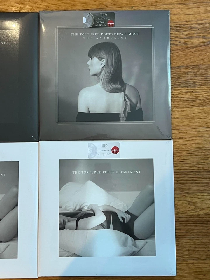 Taylor Swift-Tortured Poets Department TTPD-Complete 6 Vinyl Set & Display Case - Image 4 of 4