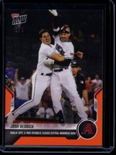 2021 Topps Now #295 Josh Reddick Orange Parallel Card #d 1/5