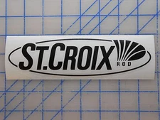 St. Croix Decal Sticker 7.5" 11" Fishing Rod Elite Legend Inshore Avid Mojo Bass