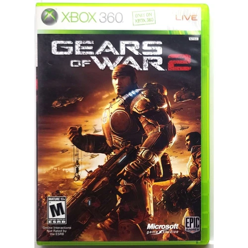 Gears of War 2 - Microsoft Xbox 360 Pristine Authentic Game 180 Day Guarantee