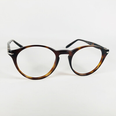 PERSOL eyeglasses TORTOISE KEYHOLE ROUND glasses frame MOD: 3092-V