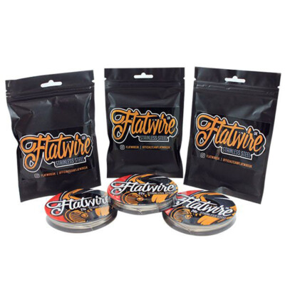 Flatwire UK Flat-SS316L   Stainless Steel 10ft. Wickeldraht