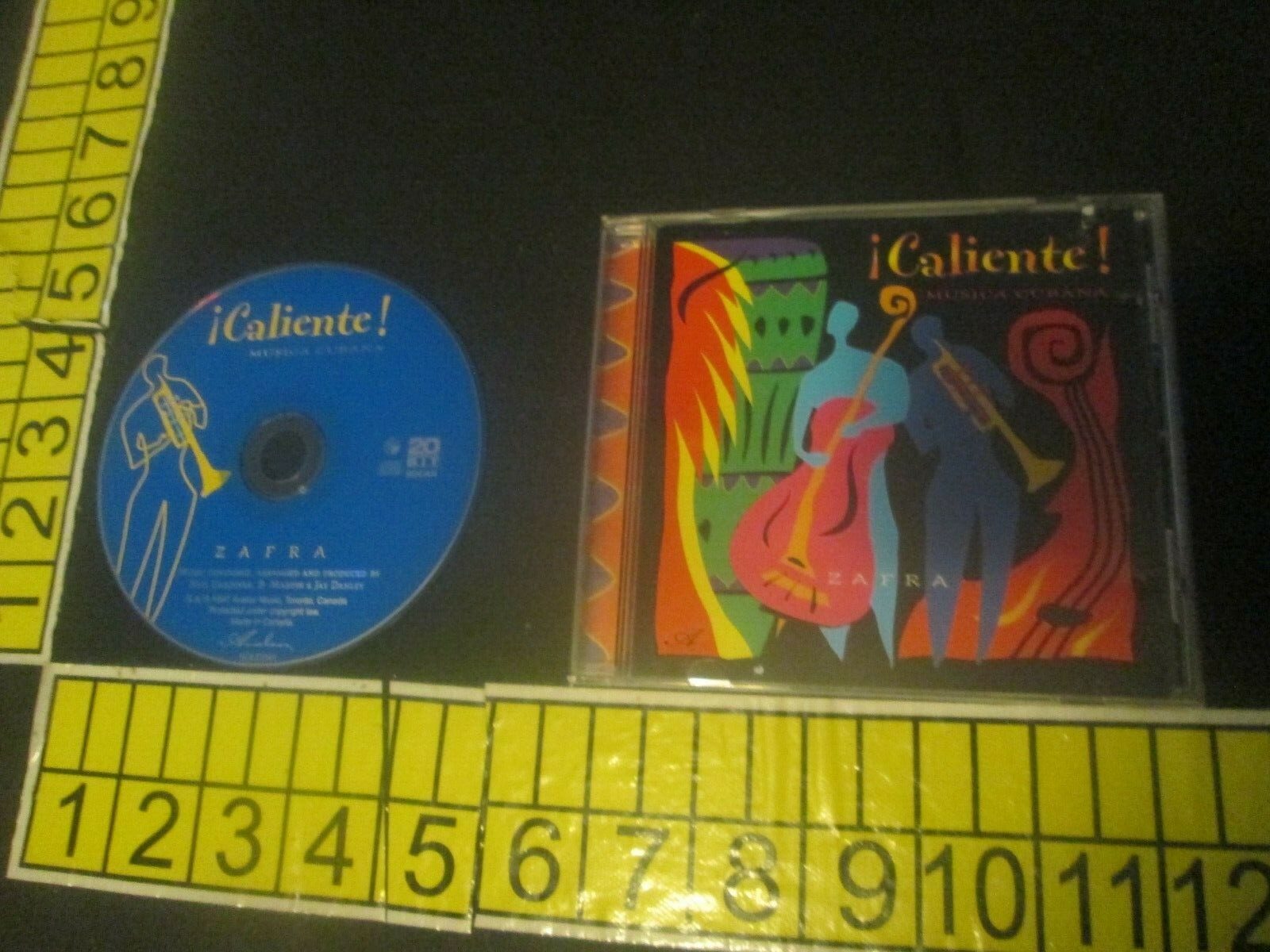 Caliente: Musica Cubana * by Zafra (CD, Aug-1999, Avalon Records)