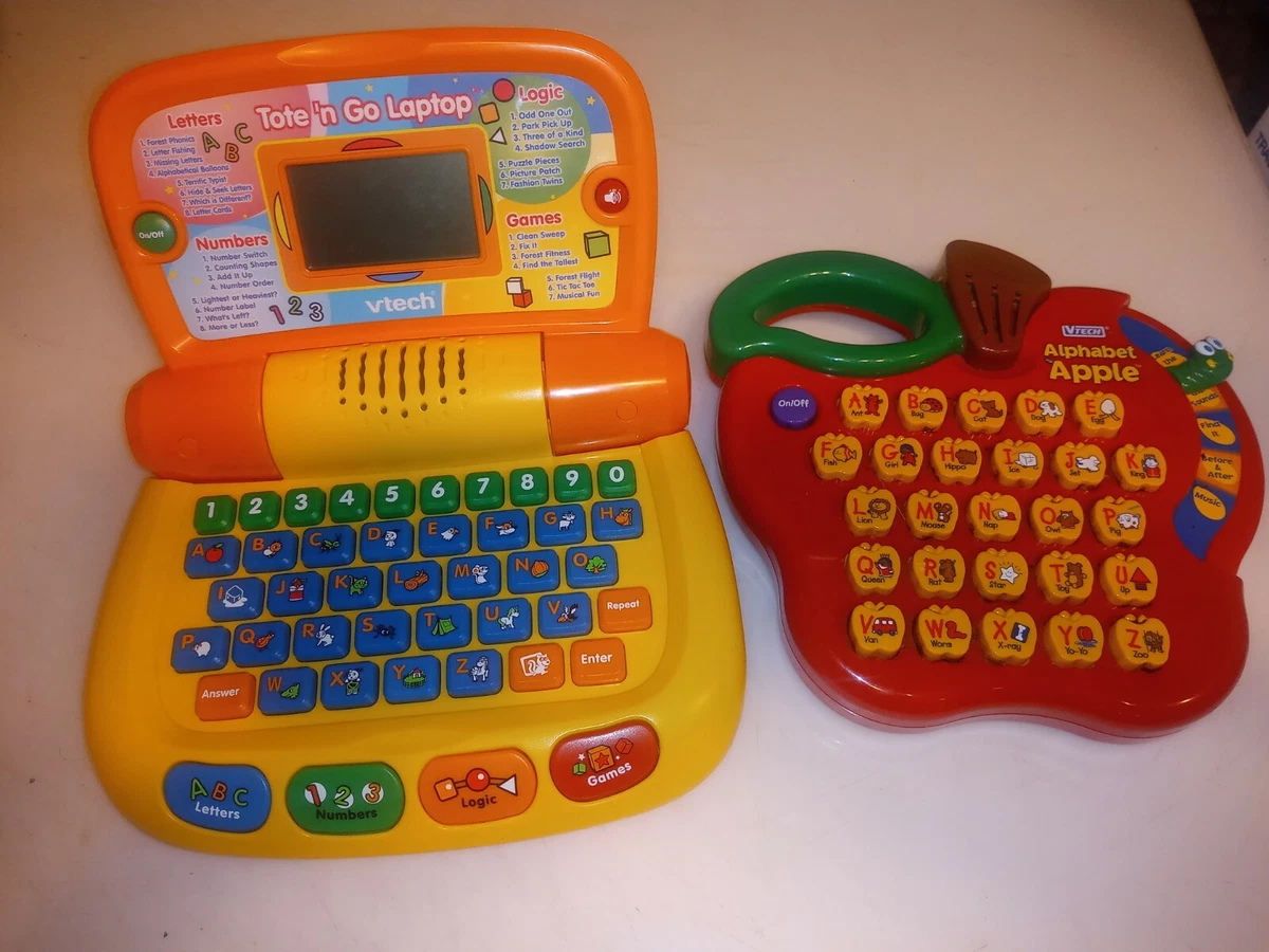 VTech Tote N Go Kids Laptop  Forest Phonics Full Demo 