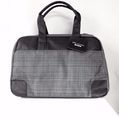 John Varvatos Duffle Bag Gym Travel Overnight Weekend Tote Sport Handbag 19''x12''