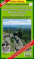Wander- Und Radwanderkarte Naturpark Fichtelgebirge, Wunsiedel, Fichtelberg, Mar