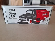 First Gear: 1951 Ford F-6 Fuel Tanker: Motorcraft: 1/34 Scale: New In Box