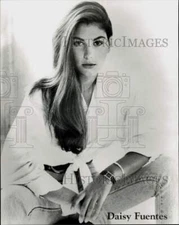 1993 Press Photo Model Daisy Fuentes - hpp42014