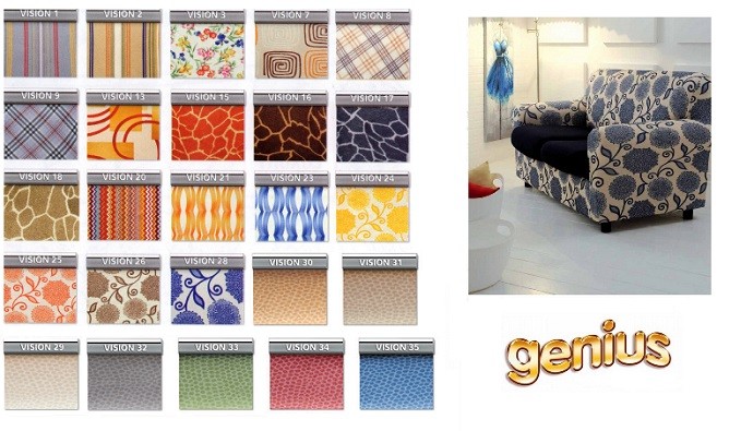 Copricuscini Copridivano Genius Vision COPRIDIVANO POSTI GENIUS