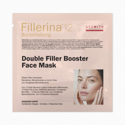 Fillerina 12 Double Filler NEO MITO Biorevitalisierende Gesichtsmaske Gesichtsmaske Riem