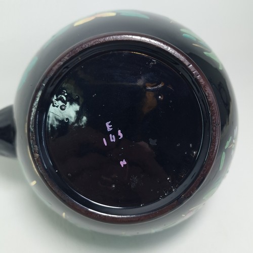 Teiera Jetware in ebano nero Ridgway di Dudson Jackfield | antica vittoriana c1870 - Foto 17 di 21