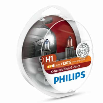 2x PHILIPS 12258XVGS2 12V 55W X-tremeVision H1 P14,5s Scheinwerferlampen
