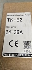 FUJI ELECTRIC TK-E2 THERMAL OVERLOAD RELAY 24-36A TK51EW-E
