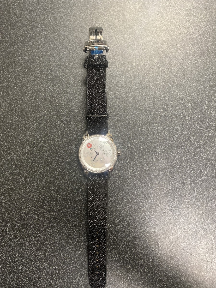 Montre Bracelet Femme Calabrese Fl’ORA à Mouvement Quartz - Reconditionnée Par Le Vendeur - Style Floral Et élégant