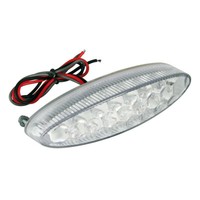 Lampa LED RüCklicht Transparent 12V Mit Bremslicht + Standlicht ECE MPN 90159