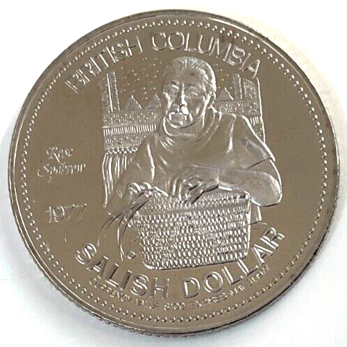 British Columbia 1977 Salish Dollar Token | eBay