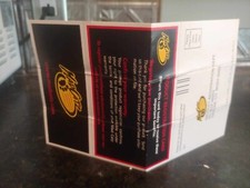 Vintage MAD CATZ Game Console Product Warranty Registration Insert Card