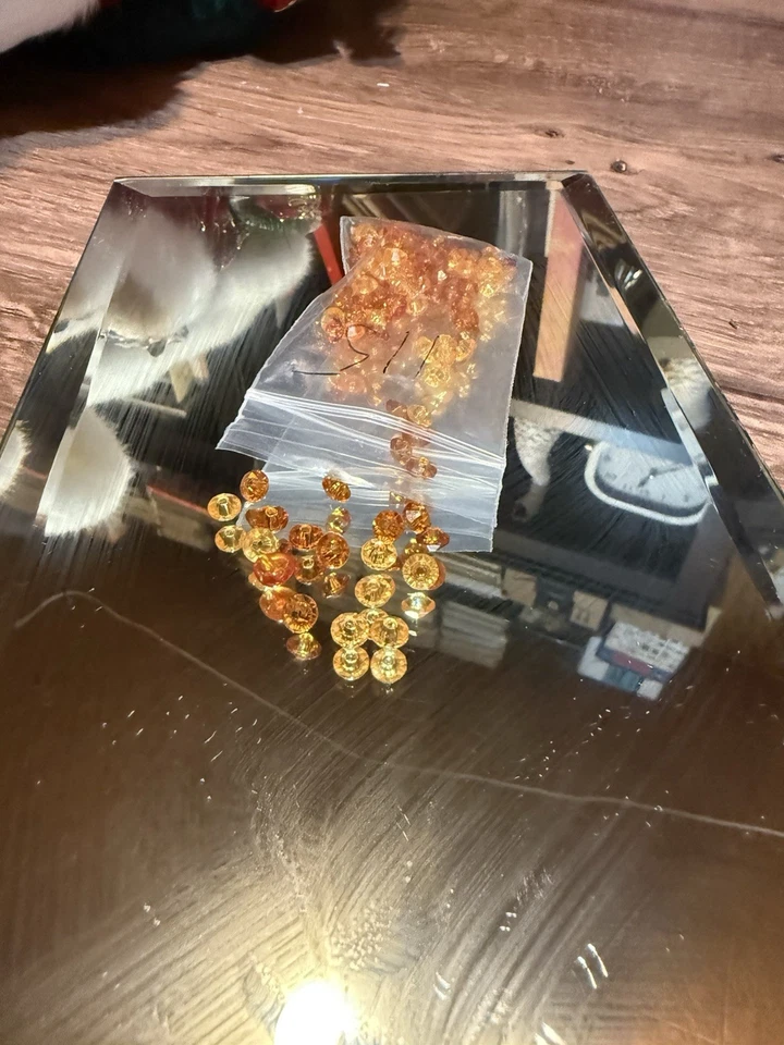 Cuentas espaciadoras redondas de 6 mm para artesanía varios tonos de otoño cuenta de 115 Foto 2 de 2