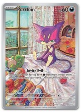Purrloin - 136/086 #136/86 (Holo) (NM) SV: White Flare WHT Pokemon on eBay