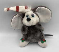 Vintage 1987 Plush Applause Christmas Sugarplum Mouse Wallace Berrie 21124
