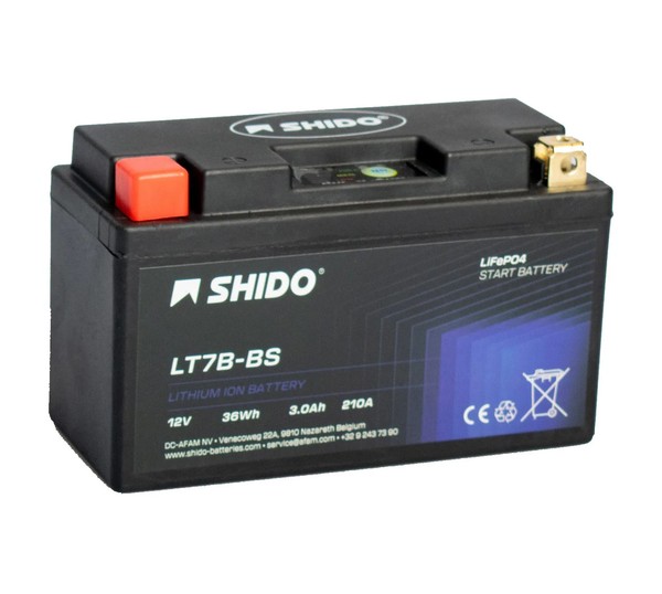 Lithium Ionen Lifepo4 Batterie YT7B-BS 12V FüR Suzuki DR-Z 400 Sm, Bj. 2005-2008-image
