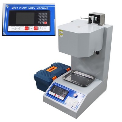 Melt Flow Rate Tester Melt Index Instrument MFR Tester w/ LCD Display & Printer