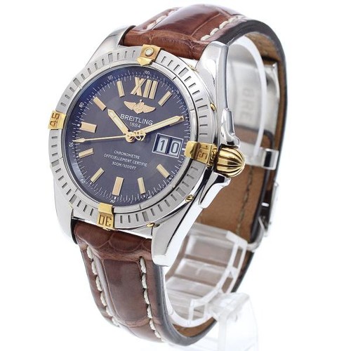 Breitling Cockpit B49350 41mm SS Gray Dial Automatic Date Watch #C5849