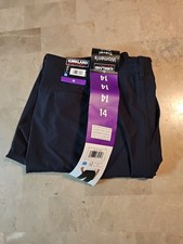 KIRKLAND SIGNATURE LADIES TRAVEL PANT IN 3 COLORS, Black, Size,14