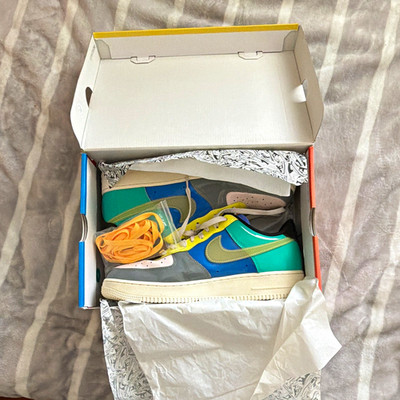 Nike Undefeated x Air Force 1 Low SP ''Community'' DV5255-001 Smoke Grey