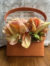 Borsa a mano vintage MOO ROO Charleston raso FIRMATA 2002 COSÌ COM'È LEGGI!