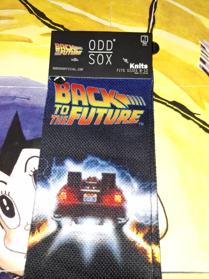 НОВЫЕ носки Odd Sox Back to the Future — вязаные короткие носки подходят для размера 8–12 новые с ценниками - Изображение 4 из 4