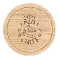 VerrüCkte Pizza Damen Stars Rund Zerkleinern KäSebrett Fast Food Lustiger Witz