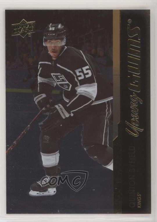 2021-22 Upper Deck Series 2 Young Guns Silver Foil Quinton Byfield #488 0c7a
