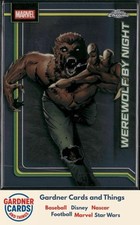 2026 Topps Chrome Marvel Comics #195 Werewolf by Night