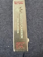 SCOTTY CAMERON PRO PLATINUM NEWPORT MIL SPEC 35in Putter RH With H/C