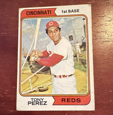 Topps 1974 Tony Perez #230 Cincinnati Reds MLB Baseball Card Base Set