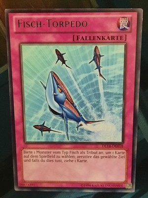 Fisch-Torpedo DL14-DE018 Grün Rare Deutsch NM YUGIOH