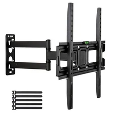 32-65" Single Pendulum Small Base TV Stand Tilt Swivel Full Motion TV Wall Mount