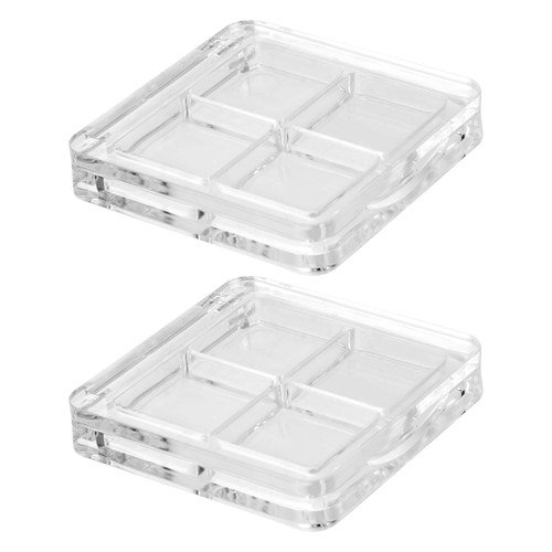 2 PEZZI Scatola Ombretto Miss Viaggio Rossetto Decanter Porta Palette - Foto 5 di 12