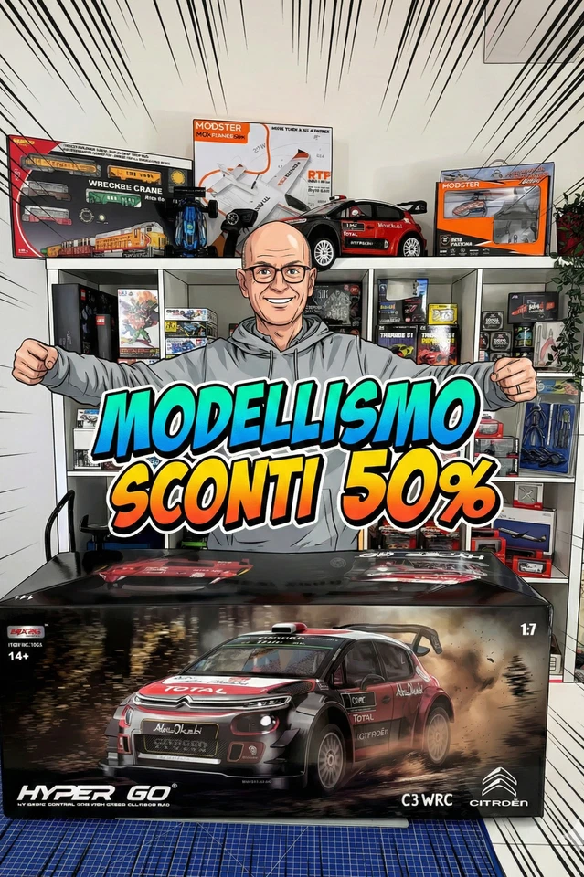 Modellismo 💸 Sconti fino al 50% 🚗🚁✈️🚜⛵️🚂 [#015]