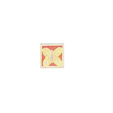Rubber Stampede Wood Mounted Rubber Stamp Butterfly Small Mini