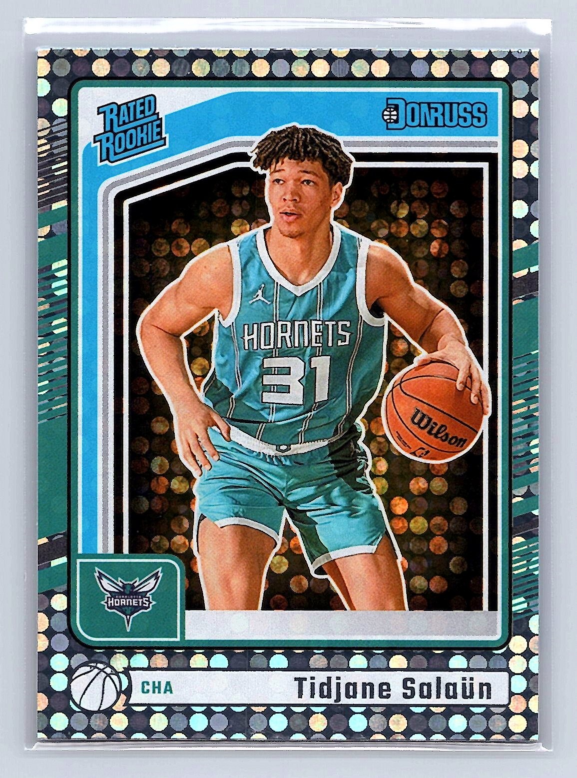 Tidjane Salaun 2024-25 Donruss #229 Disco Rookie *tc
