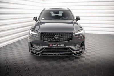 Maxton Design Frontlippe V.2 passend für Volvo XC90 R-Design Mk2 FL schwarz Hoch