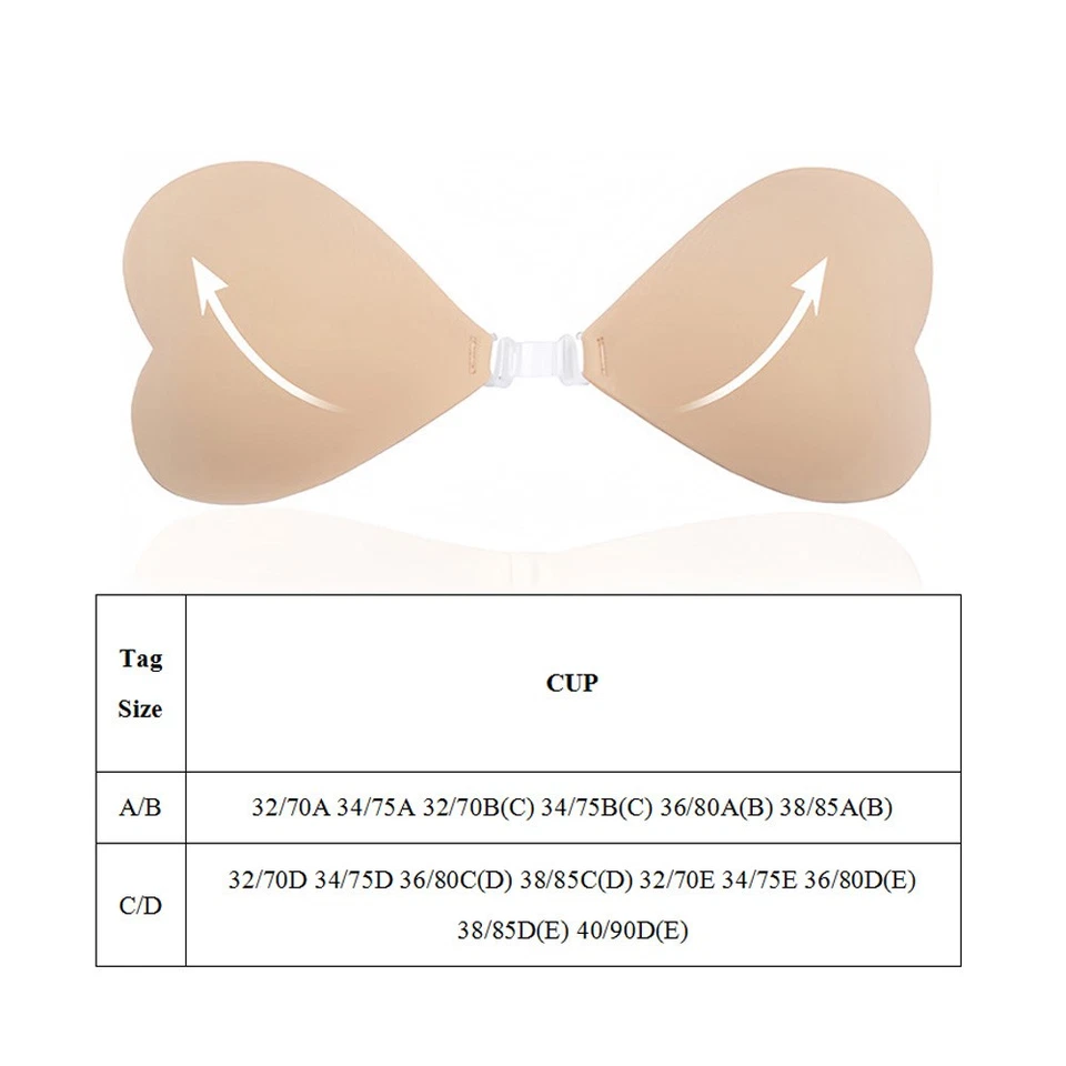 Ультратонкие дышащие водонепроницаемые чехлы на соски для платьев без спинки - Изображение 3 из 4