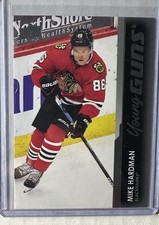 Mike Hardman #208 Upper Deck Young Guns NHL 2021-22 Chicago Blackhawks RC
