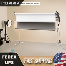Motorized 6-Roller Backdrop Support System Wall Mount Photo Video w/ Remote